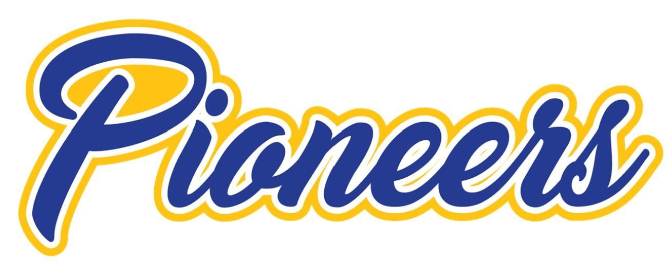 Pioneers Cursive Logo